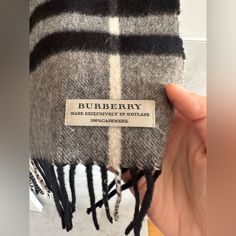 Burberry scarf